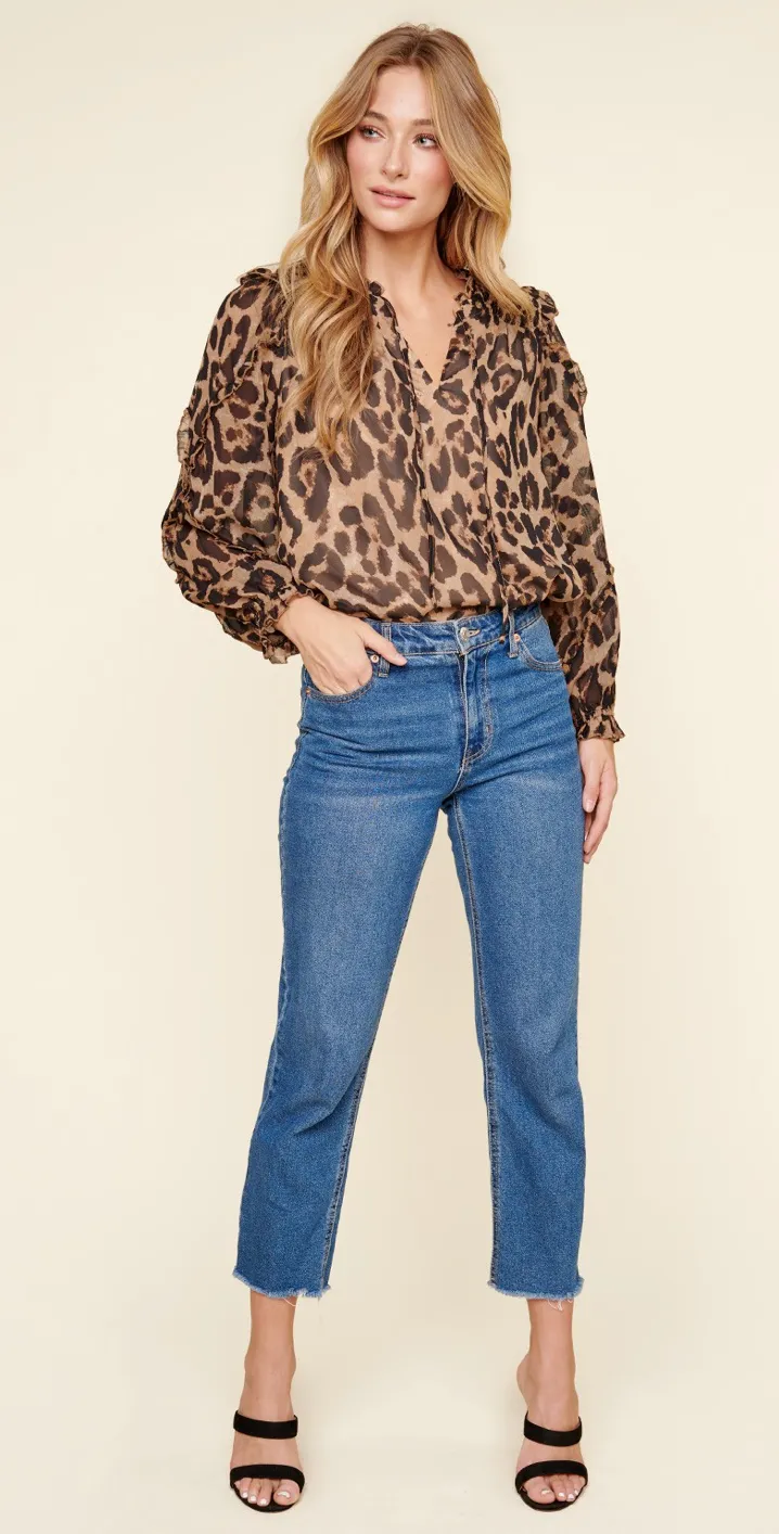 Leopard Blouse