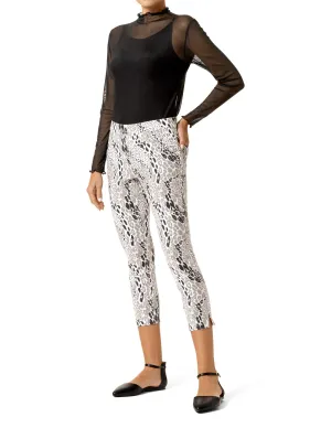 Leopard Essential Denim Capri