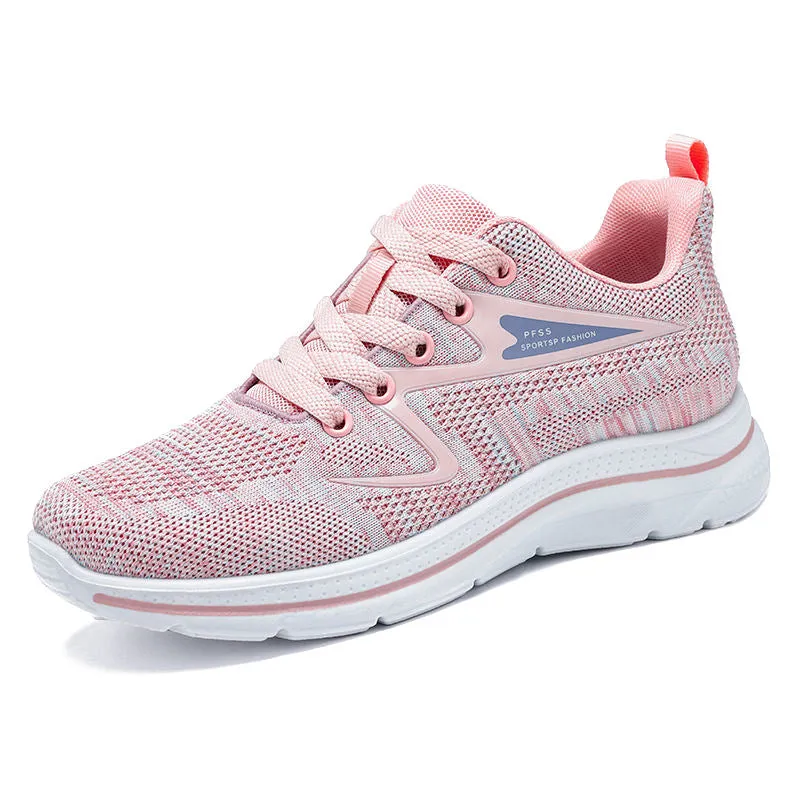 Lightweight Breathable Sneakers for Women with Almond Toe