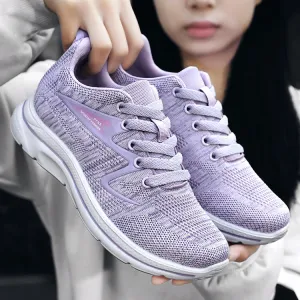Lightweight Breathable Sneakers for Women with Almond Toe