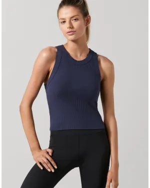 Lilybod Harmony Rib Tank -  Navy