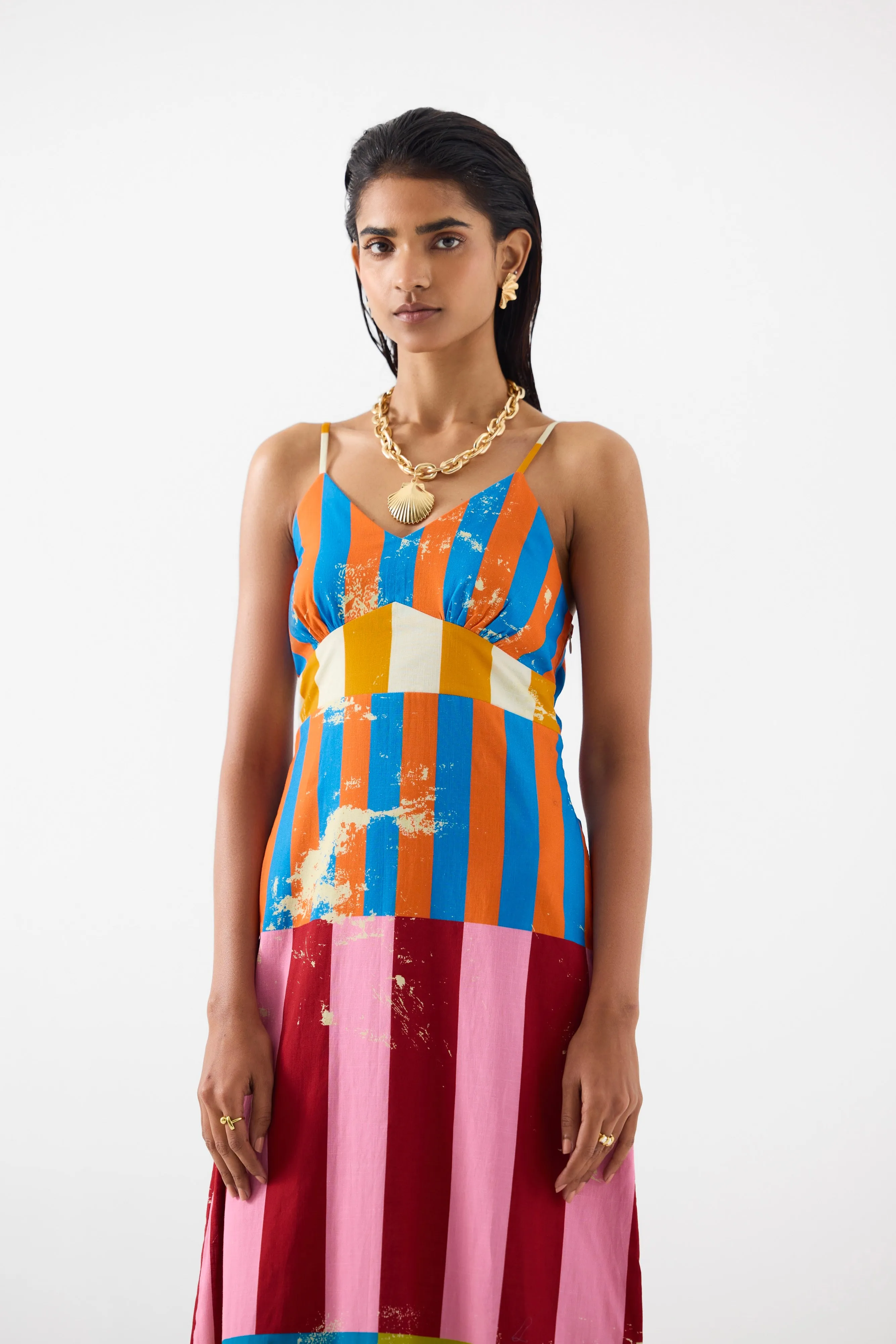 LONG BEACH STRAPPY DRESS