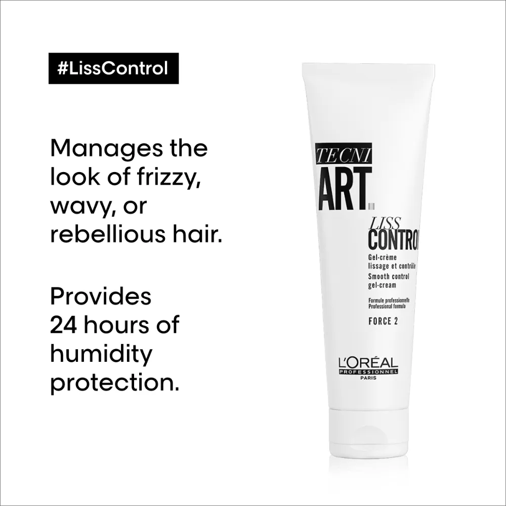 Loreal Professionnel Tecni Art Liss Control Gel Creme 150ml