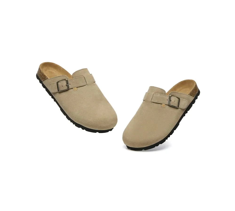 Men Adjustable Buckled Straps Slip-on Flat Sandal Slides Large Size Mason