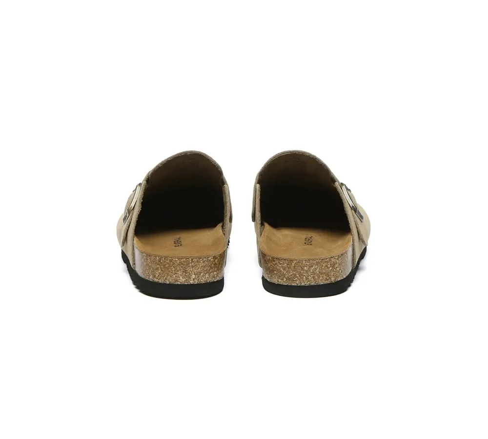 Men Adjustable Buckled Straps Slip-on Flat Sandal Slides Large Size Mason