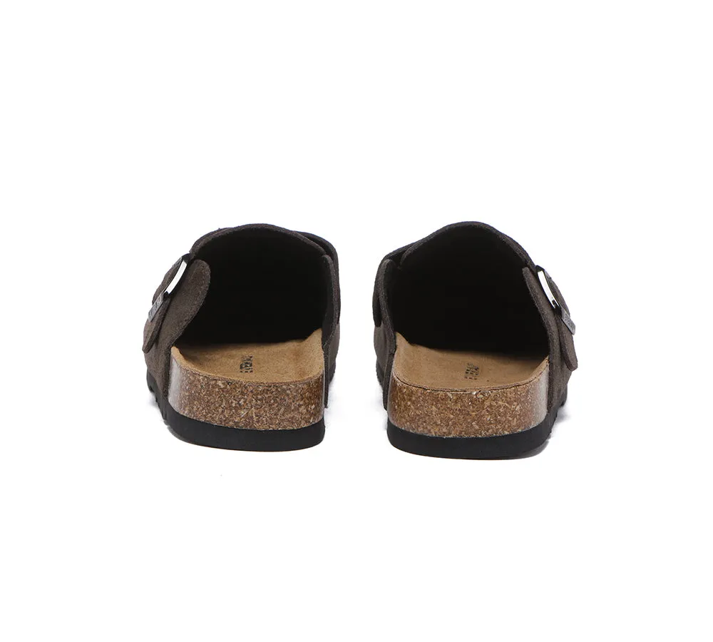 Men Adjustable Buckled Straps Slip-on Flat Sandal Slides Large Size Mason