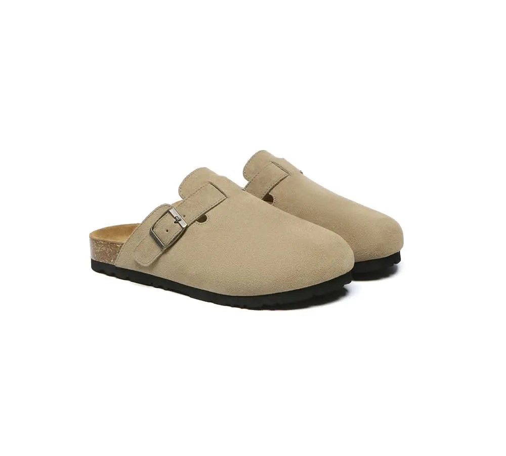 Men Adjustable Buckled Straps Slip-on Flat Sandal Slides Large Size Mason