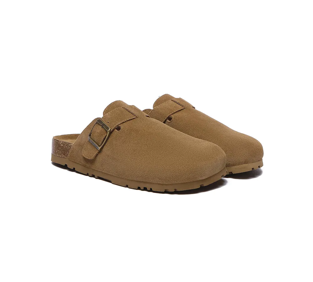 Men Adjustable Buckled Straps Slip-on Flat Sandal Slides Large Size Mason