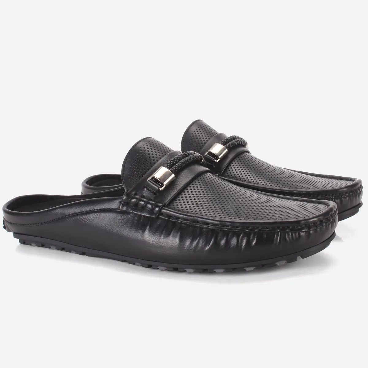 Men "MOYER" Open Back Stylish Moccasins