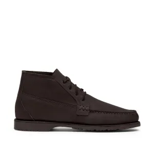 Men’s Nubuck Chuck LE Chukka: Dark Brown