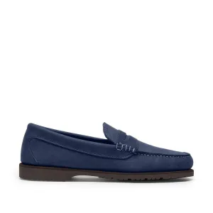 Men’s Penny Nubuck LE: Navy
