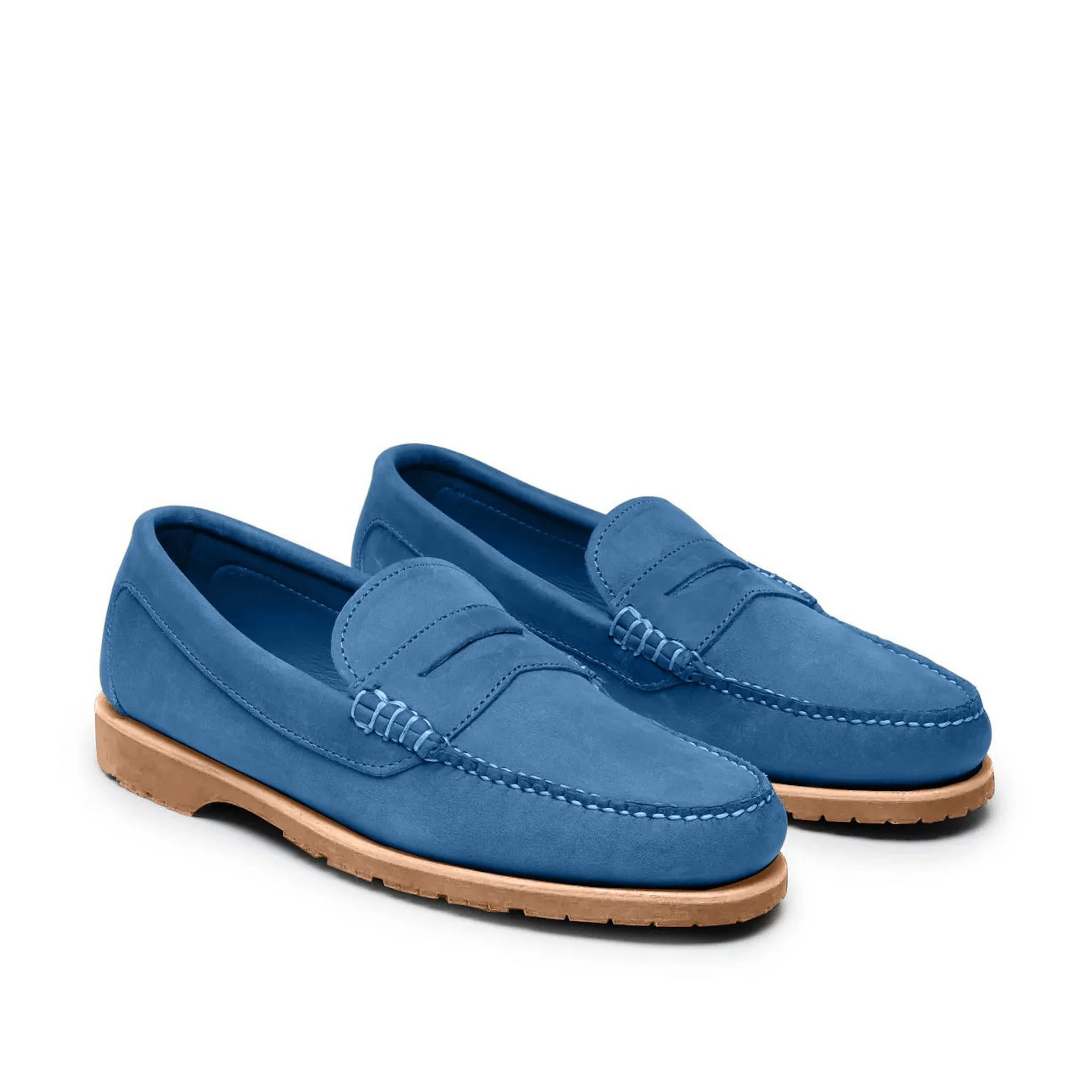 Men’s Penny Nubuck LE: Ocean Blue