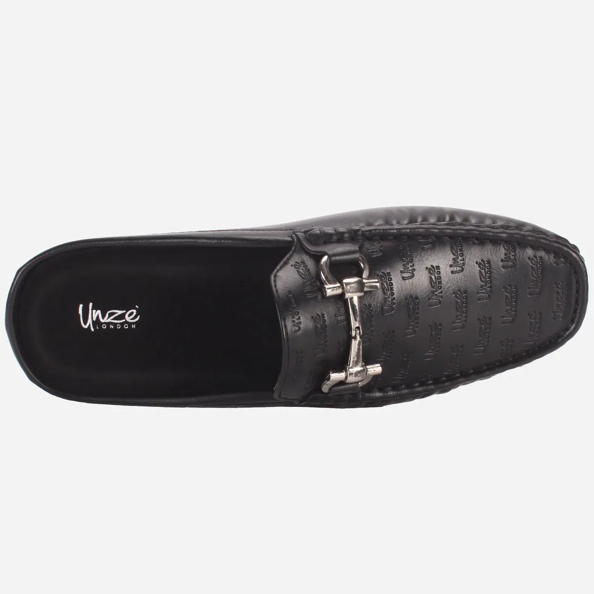 Mens "DARIO" Casual Open-Back Everyday Moccasins