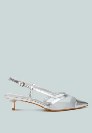 Mesh Slingback Sandals By MODE