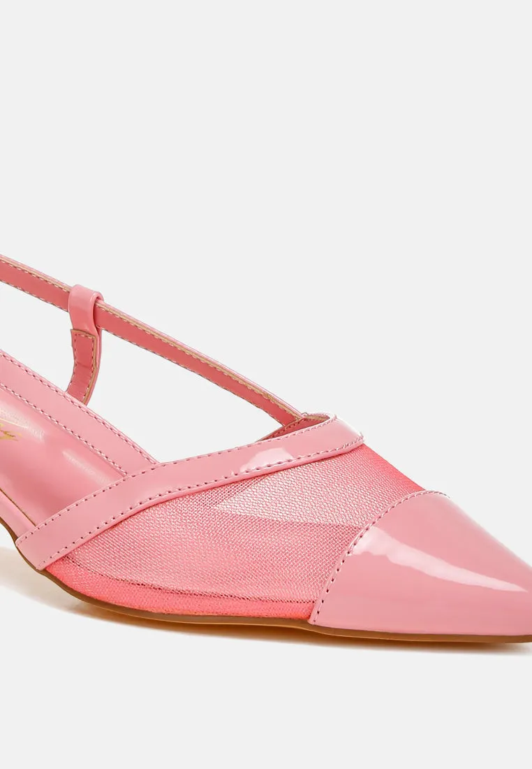 Mesh Slingback Sandals by RUW