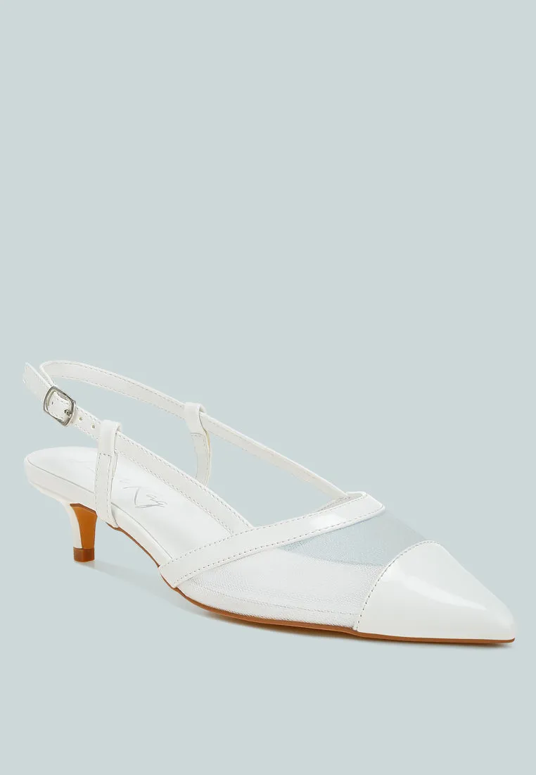 Mesh Slingback Sandals by RUW
