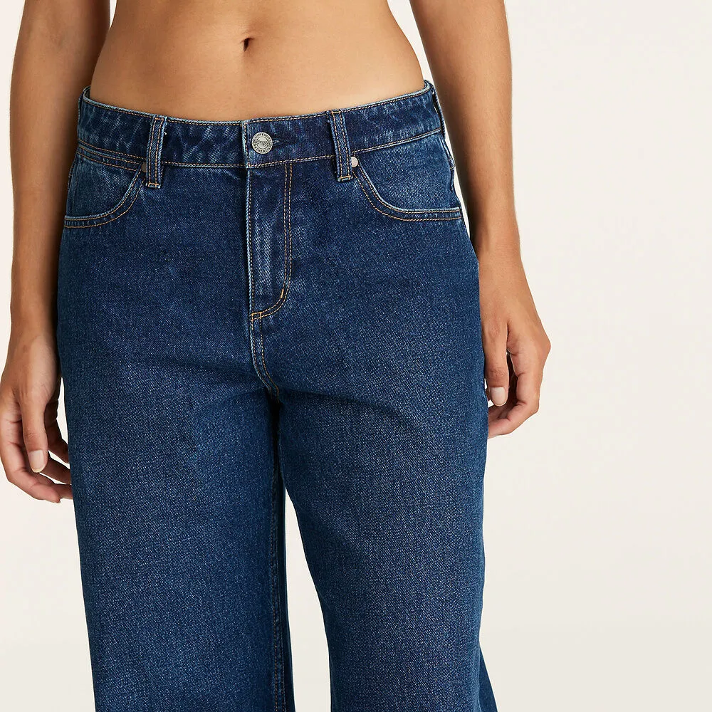 Mid Bella Baggy Jean - Winnmere Rinse