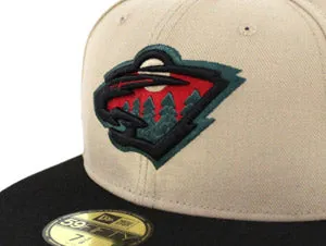 Minnesota Wild New Era 59Fifty Fitted Hats (Gucci Color)