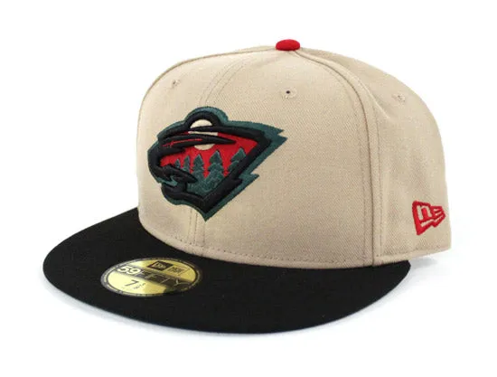 Minnesota Wild New Era 59Fifty Fitted Hats (Gucci Color)