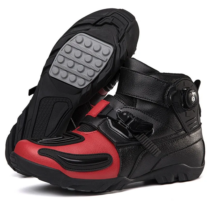 Motorcycle Boots Moto Motorbike Boots Breathable Riding