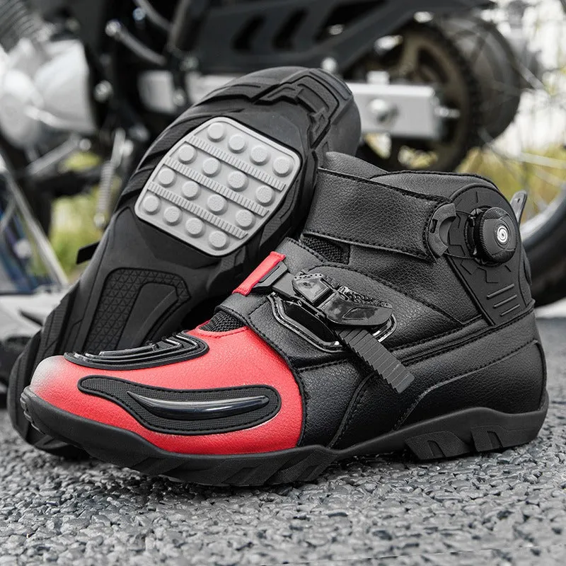 Motorcycle Boots Moto Motorbike Boots Breathable Riding