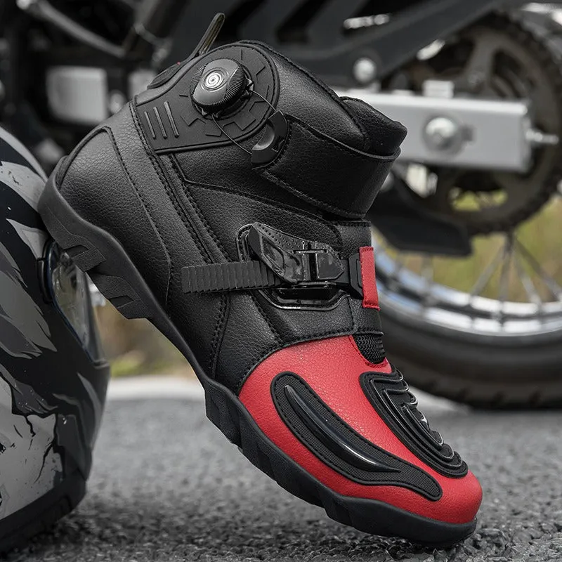 Motorcycle Boots Moto Motorbike Boots Breathable Riding
