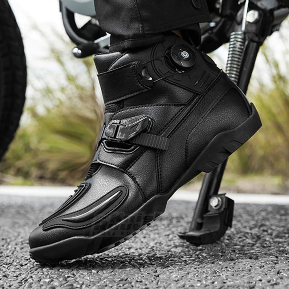 Motorcycle Boots Moto Motorbike Boots Breathable Riding