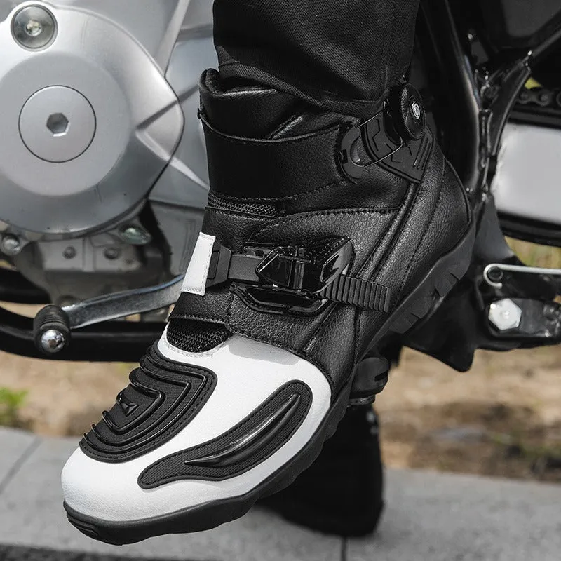 Motorcycle Boots Moto Motorbike Boots Breathable Riding