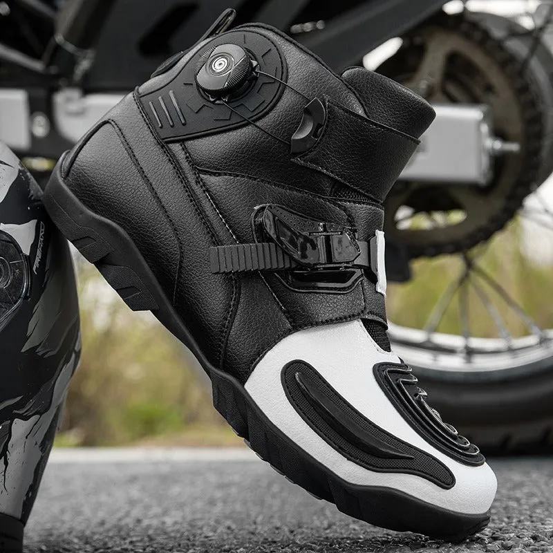 Motorcycle Boots Moto Motorbike Boots Breathable Riding