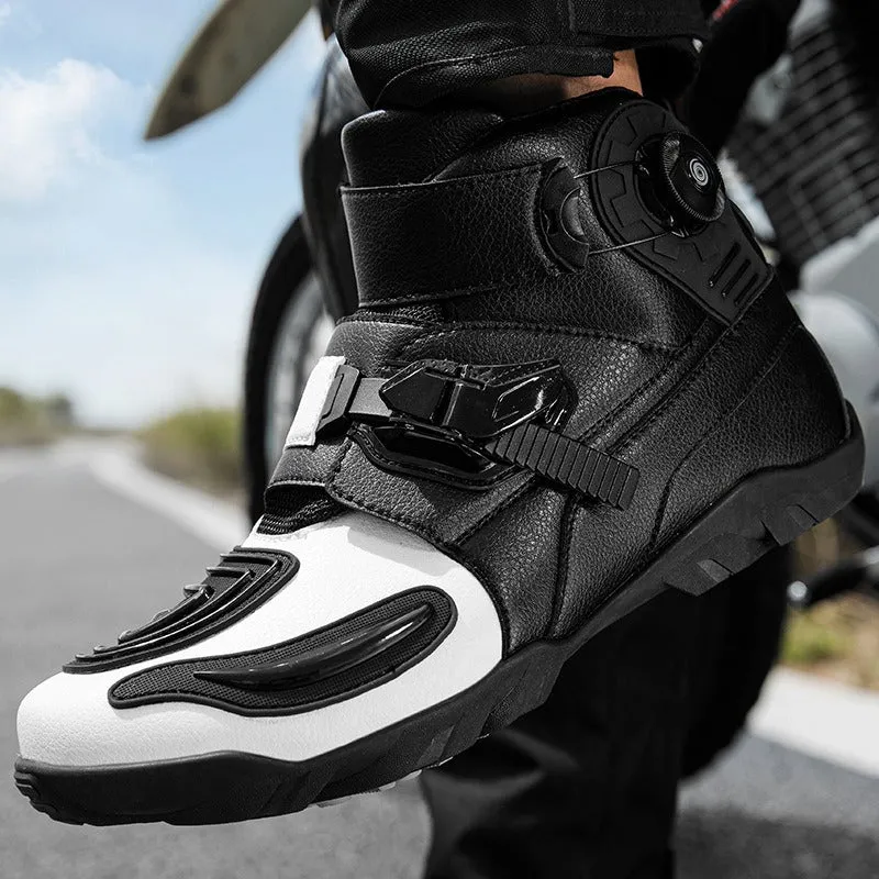 Motorcycle Boots Moto Motorbike Boots Breathable Riding