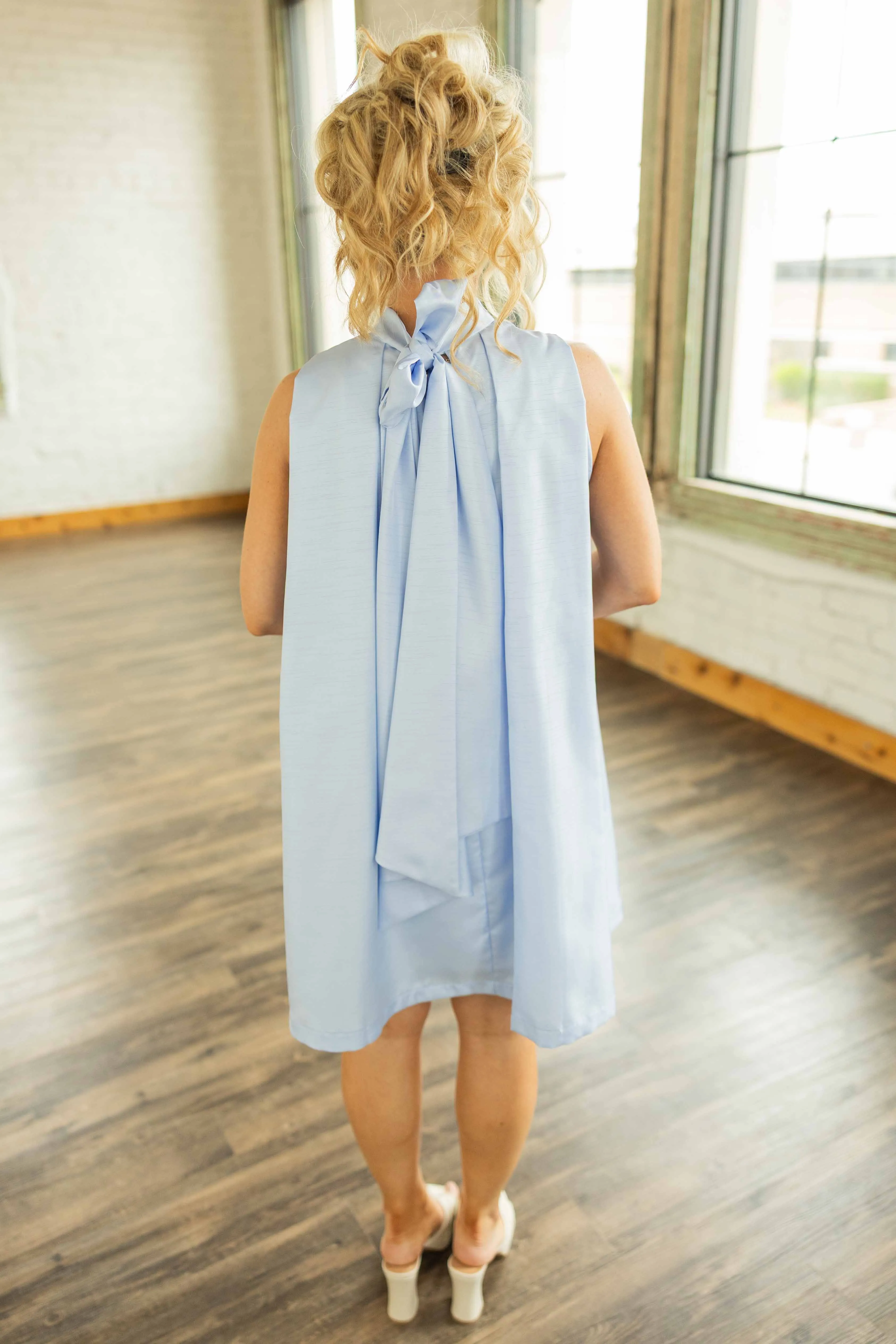 MYA SHIFT MINI DRESS