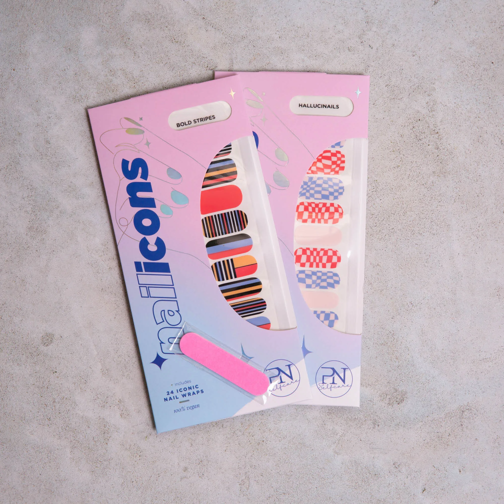 Nail Icons Bold Stripes 24pcs