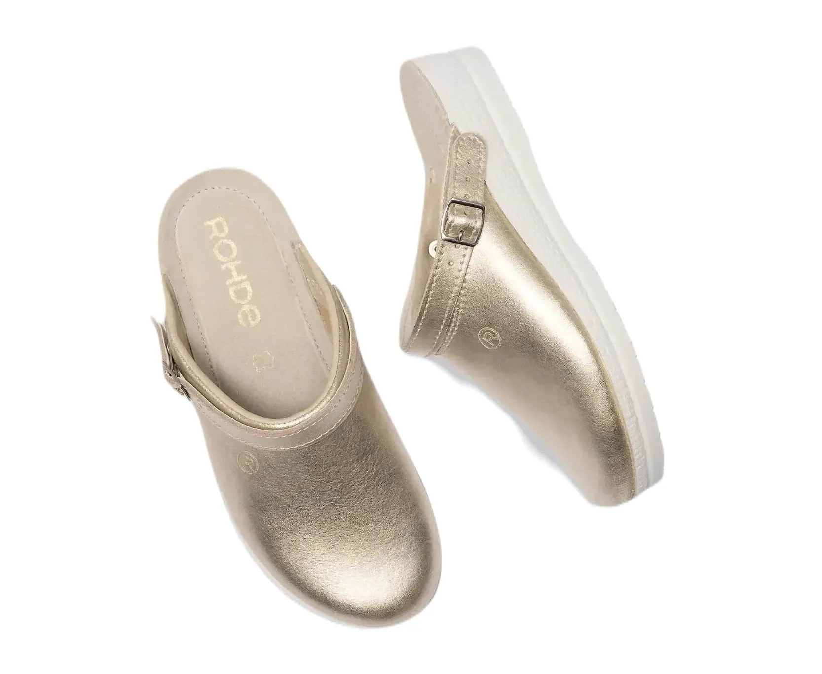 'Neustadt-D' women's outdoor clog - Gold