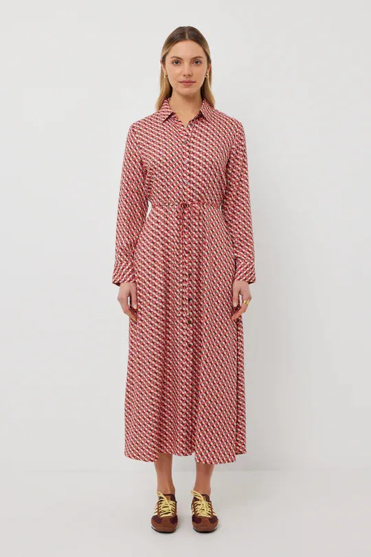 Nicola Dress - Reflection Print