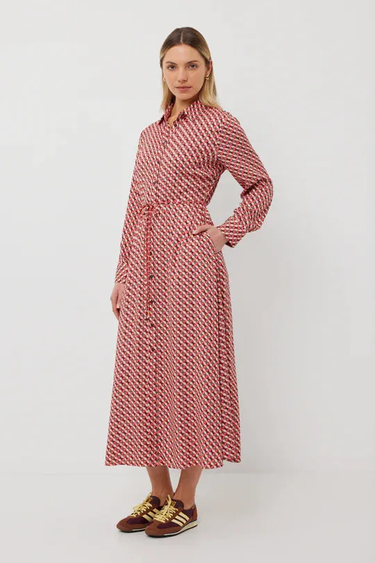 Nicola Dress - Reflection Print
