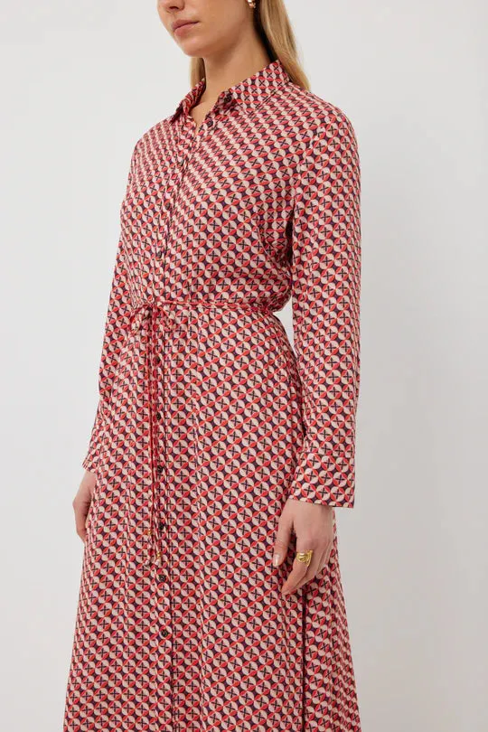 Nicola Dress - Reflection Print