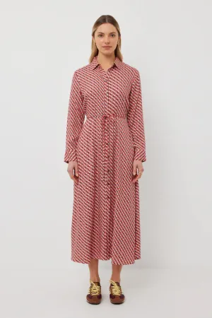 Nicola Dress - Reflection Print