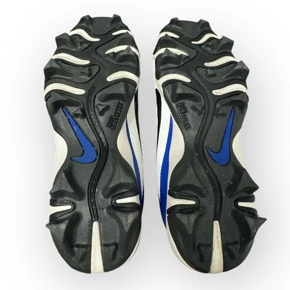 NIKE Vapor Edge Shark 2 GS Cleats in Game Royal/White, Size 2.5Y