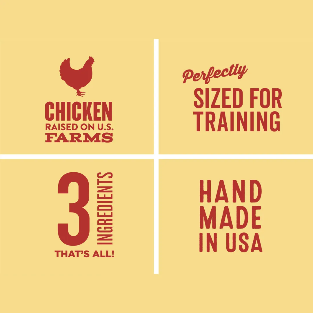 Polka Dog Chicken Littles Training Bits Treats for Dogs and Cats