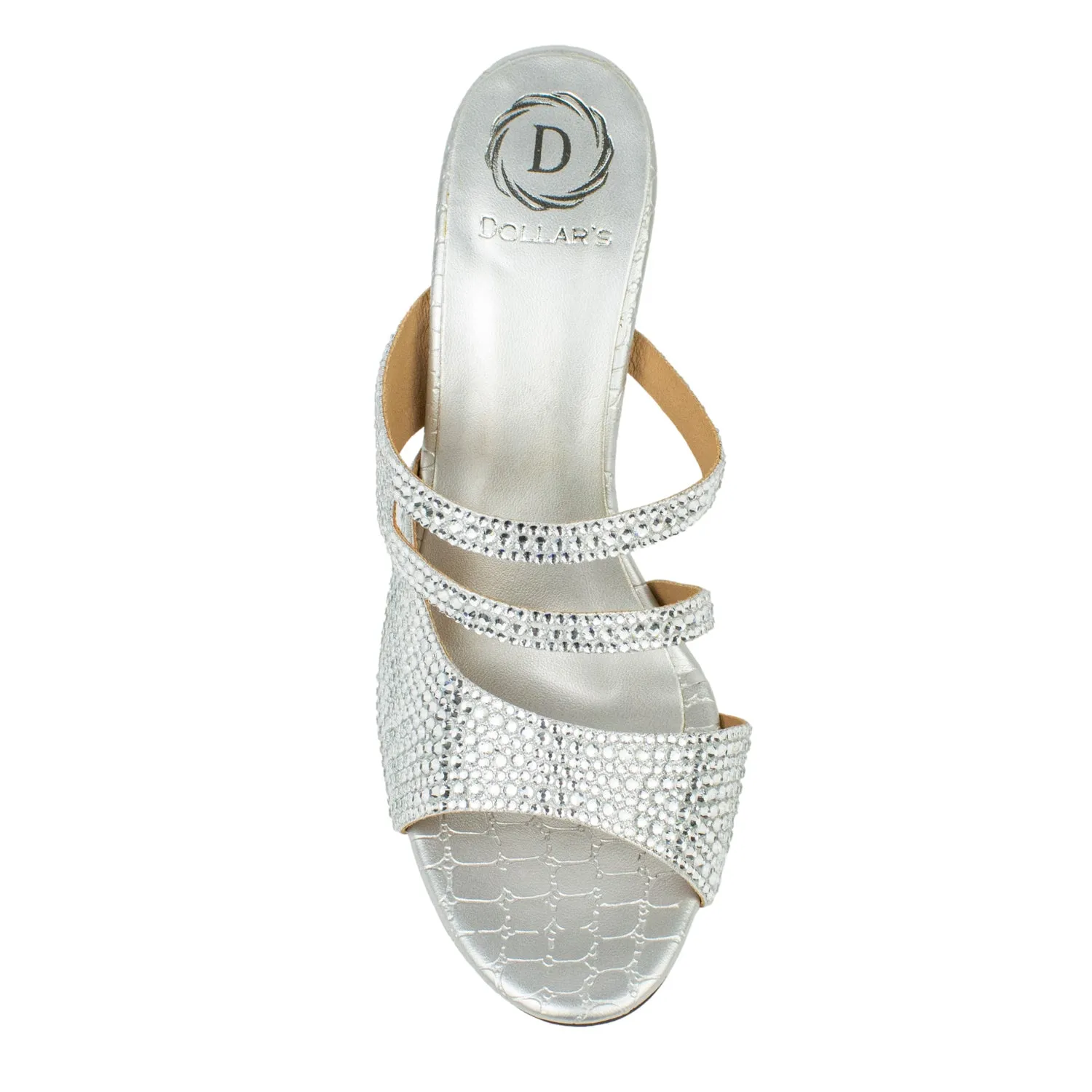 Rabia Heels S206H - Silver