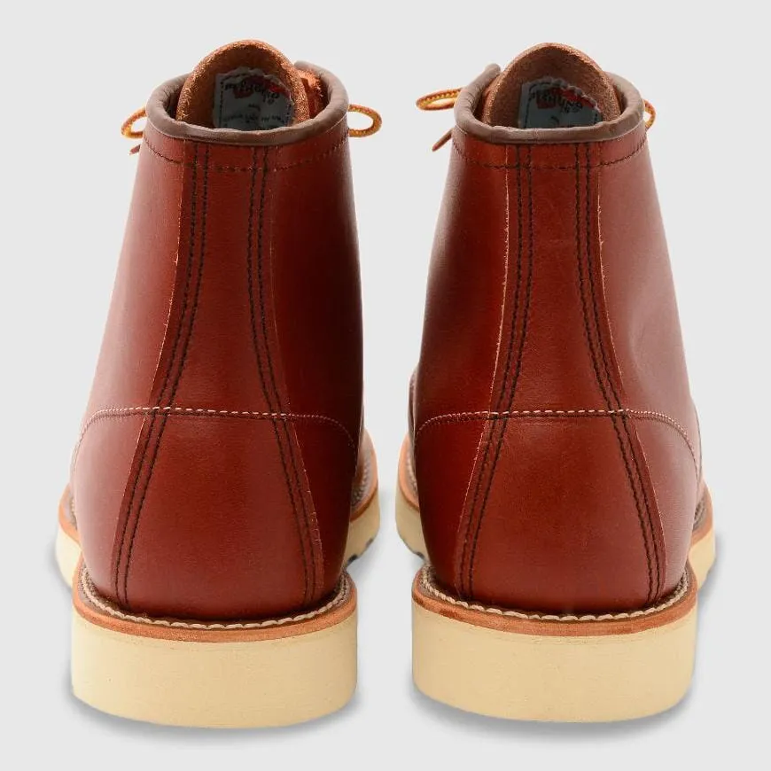 Red Wing Moc Toe Boots - Brown