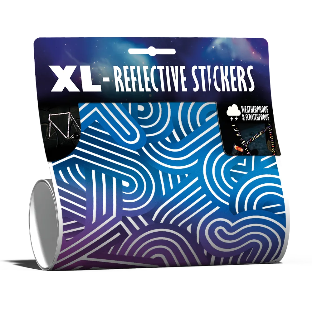 Reflektierendes XL Sticker Kit: Bold