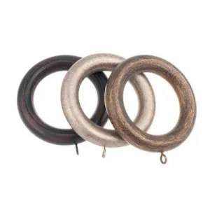 Renaissance Smooth Fat Wood Ring