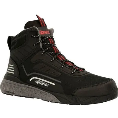 Rocky Women's Industrial Athletix 6" Composite Toe Work Boot -Black- RKK0370
