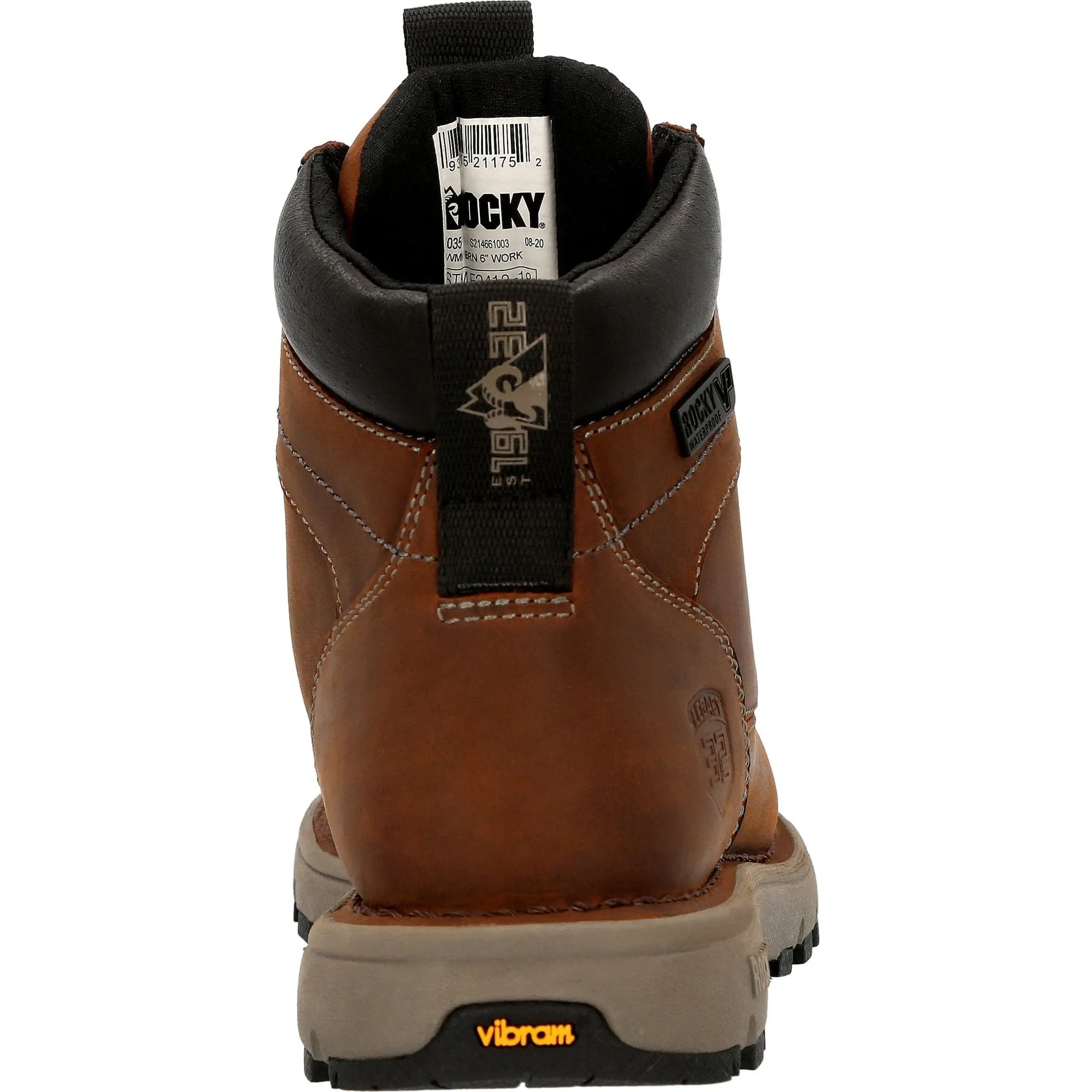 Rocky Women's Legacy 32 6" Composite Toe Waterproof Work Boot - Brown - RKK0350