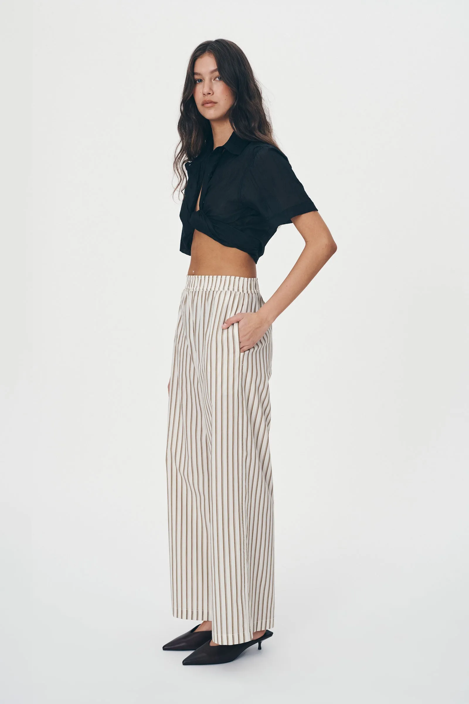 ROWIE ROCCO STRIPE PANT