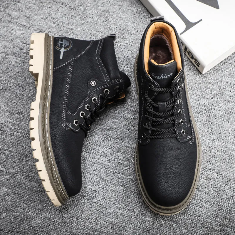 Rudo Genuine Leather Boots