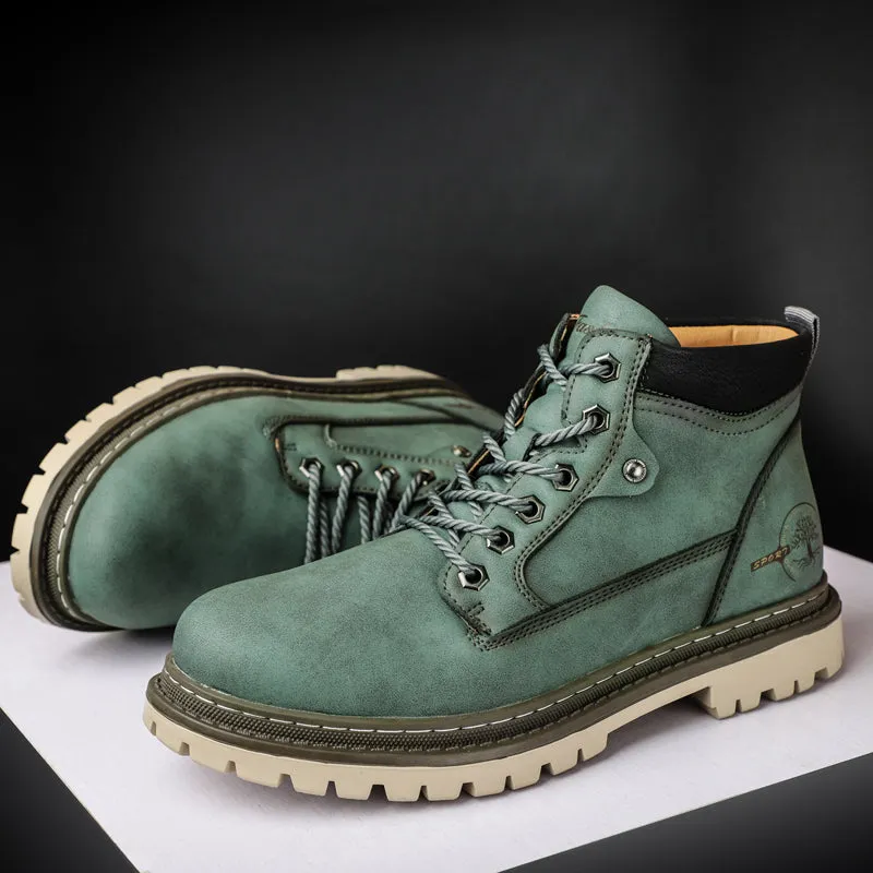 Rudo Genuine Leather Boots