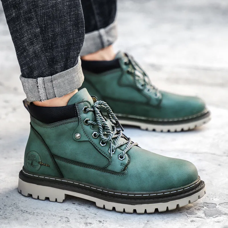 Rudo Genuine Leather Boots