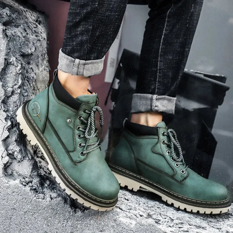Rudo Genuine Leather Boots